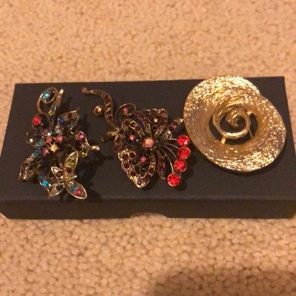 Bundle of 6 brooches. - Picture 5 of 8